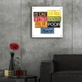 thumbnail image 5 of Epic Art 'Picasso Like 2 B Rich' by Gregory Constantine, Acrylic Glass Wall Art, 24"x24", 5 of 8