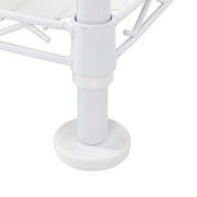 Seville Classics Expandable Closet Organizer System, White