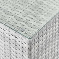 thumbnail image 4 of Modway Convene Outdoor Patio Furniture Side Table in Light Gray, 4 of 8