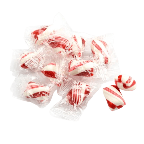 Atkinson's Red & White Natural Twists 2 lb. Bulk Bag