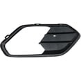 thumbnail image 5 of Fog Light Trim Compatible with 2017-2019 Ford Escape Front, Driver Side Gloss Black, 5 of 5