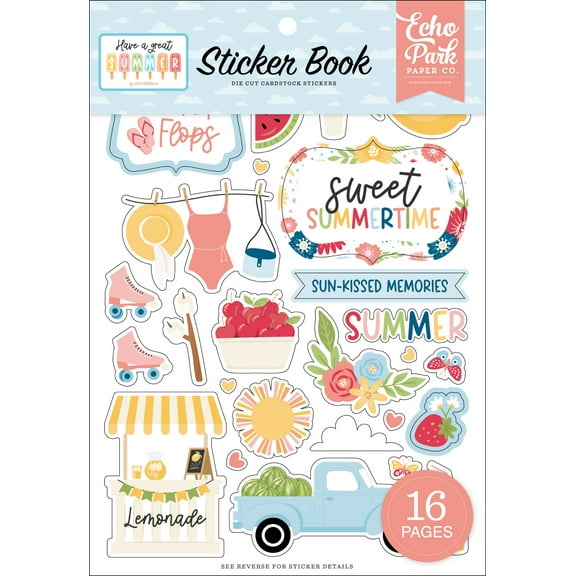 Echo Park Sticker Book-Have A Great Summer