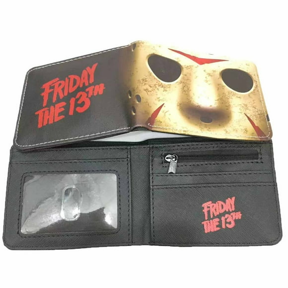 Cartera con personajes de anime de Jason de The Wallet Fridays 13th Slim BiFold
