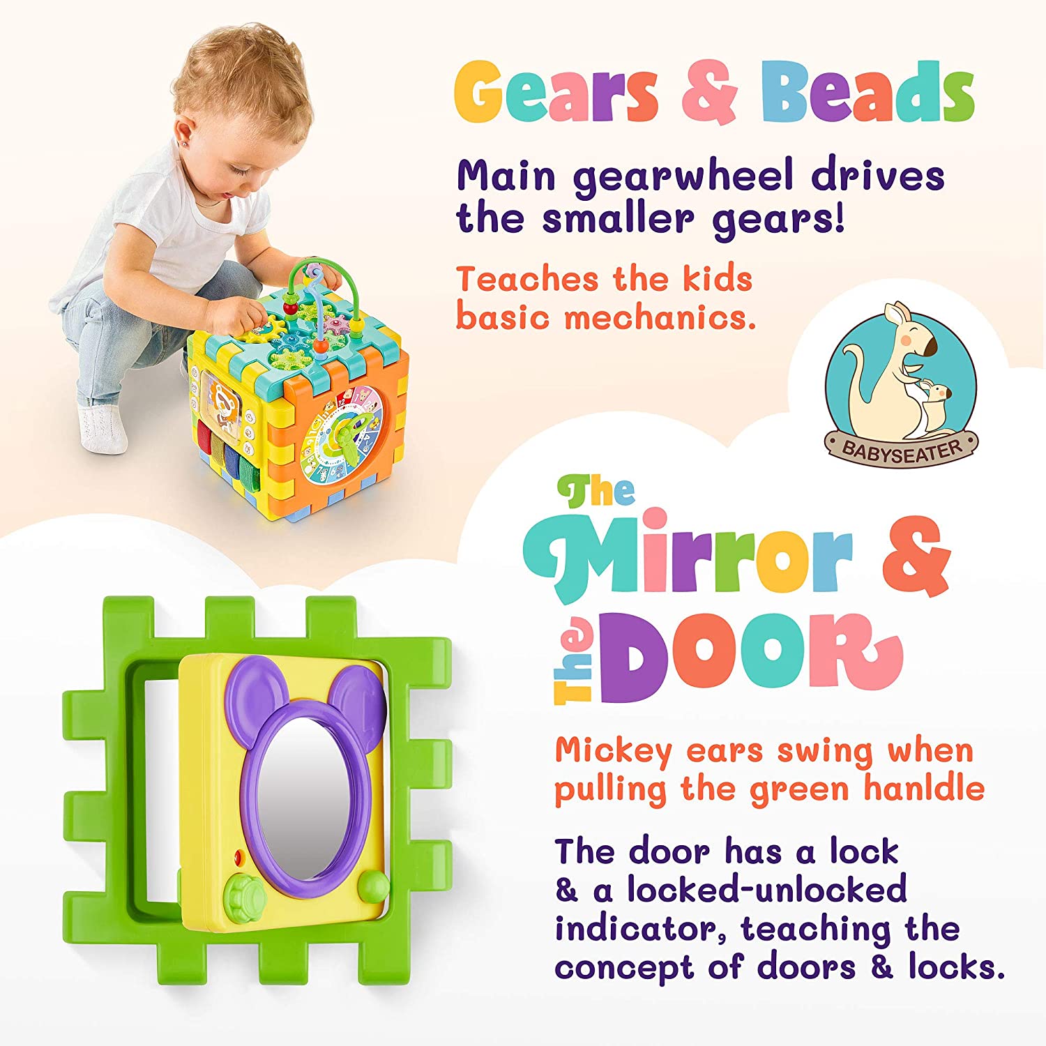 Jouet bébé cube magique et jeux d'encastrement - Ma Baby Checklist
