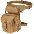 thumbnail image 1 of Bolso militar táctico multiusos de la pierna del descenso de la riñonera de la cintura que camina, 1 of 5