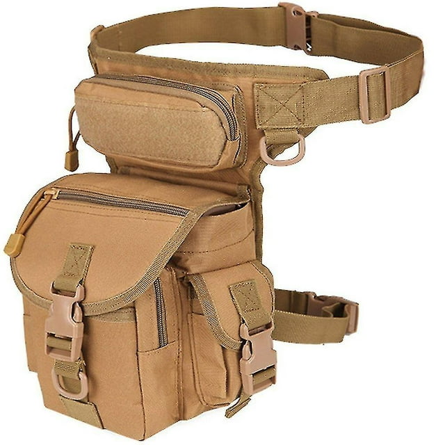 Bolso militar táctico multiusos de la pierna del descenso de la riñonera de la cintura que camina
