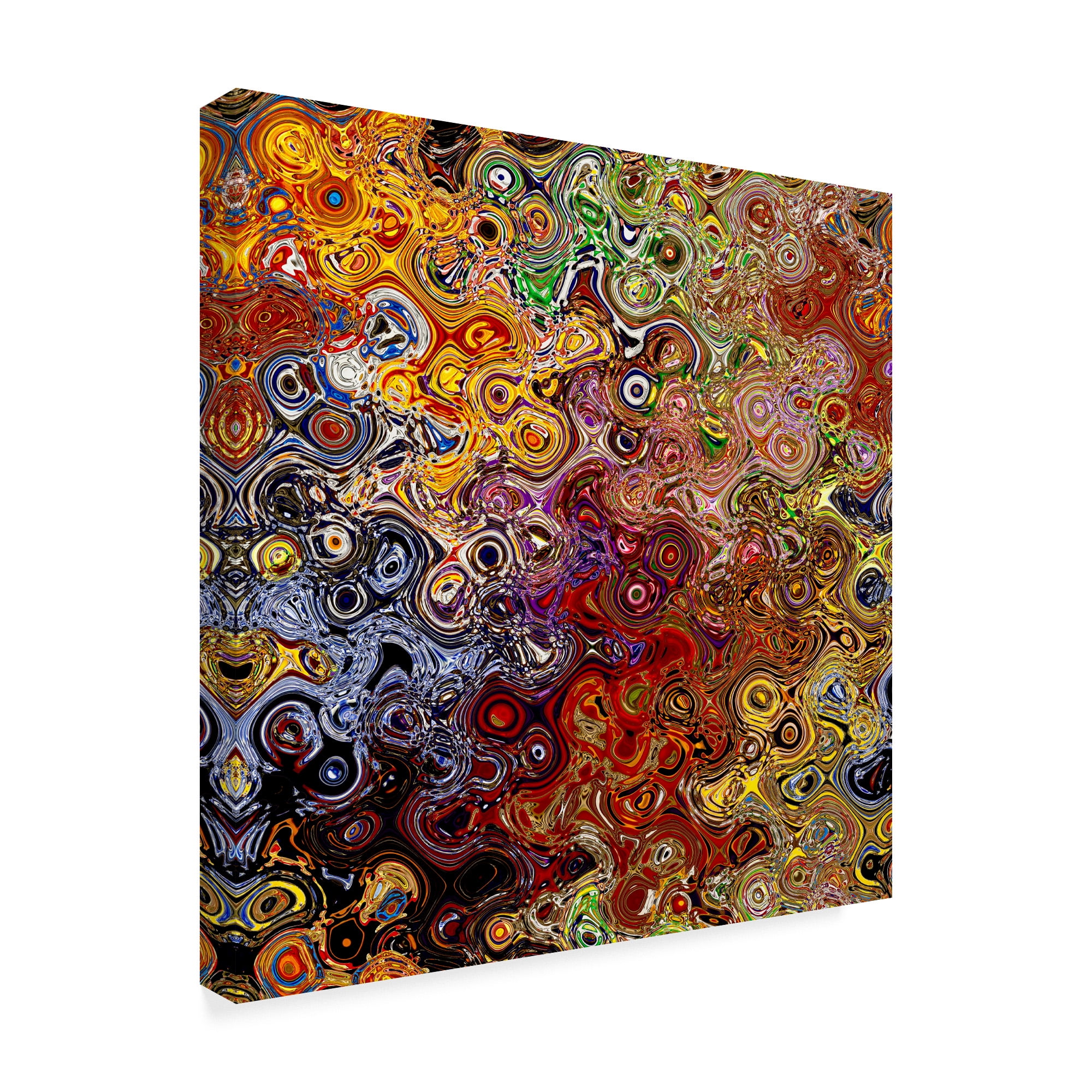 Trademark Fine Art 'Asian Tassles 5' Canvas Art by American School