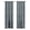 gray, variant on Zudo Homes Modern Brown Textured Vertical Geometric Pattern Rod Pocket Room Darkening Bay Window Curtain Sets Curtains, 44 in x 60 in (2 Panels)
