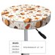 thumbnail image 4 of Balery Squirrel Fundas de asiento para taburete de bar redondo de tela de terciopelo ajustables que protegen de arañazos y manchas para sillas de 14 a 17 pulgadas.-14 inch, 4 of 7