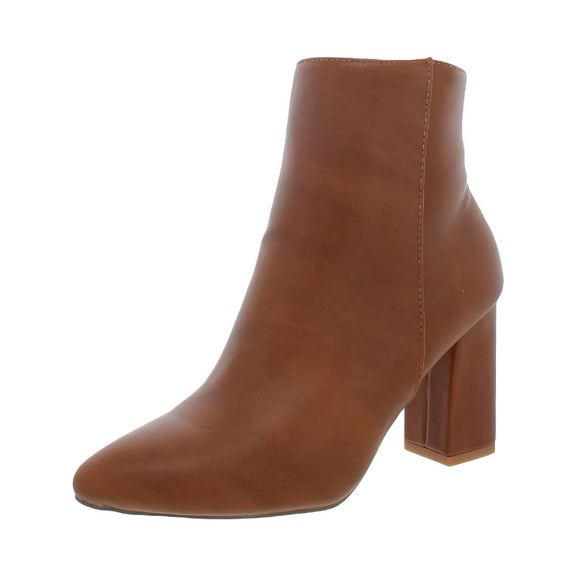 Madden Girl Womens Flexx Faux Leather Pointed Toe Booties