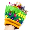 thumbnail image 3 of ziyahi Christmas Finger Puppet Toy Christmas Cloth Gloves Home Decoration, 3 of 7