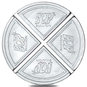 1 oz Pop Bullion Divisible Silver Round .999 Fine