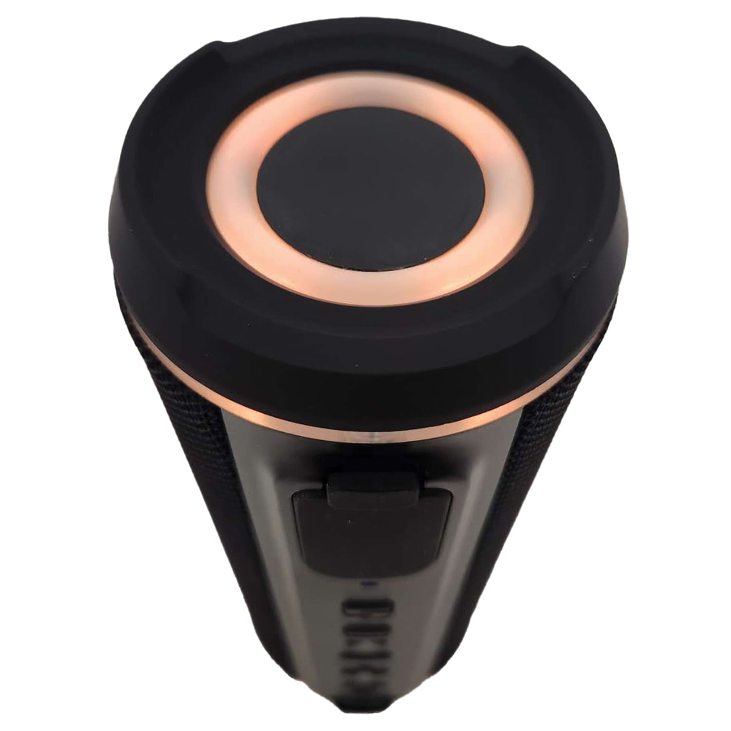 Proscan Elite Portable Light-up Waterproof Bluetooth Speaker with 360° Sound and FM Radio, Black