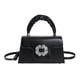 thumbnail image 1 of Bolso de mano Qarigey PU Cute Street mujer correa extraíble cuero PU negro, 1 of 6