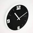 thumbnail image 4 of Modern Minimalist Bold Collection Silent Wall Clock, 4 of 5