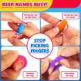 thumbnail image 4 of Sensory Toys Fidget Rings KLT, paquete de 36 unidades, para niños con autismo, 4 of 6
