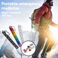 thumbnail image 2 of Primegos Waterproof Metal Pill Box with Keychain Good Sealing 7 Compartments Weekly Pill Organizer Travel Supply, 2 of 8