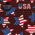 thumbnail image 5 of Shower Curtain, American Stars Waterproof Fabric Plastic Shower Curtain, Drying Fast Bathroom Curtain with 9 Buttonholes, Ruffle Shower Curtain 60x72in, 5 of 8