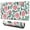 Pioneer Flower Floral-3, variant on Long Mouse Pads for Desk,Pioneer Flower Floral Print Pattern Desk Mats on Top Of Desks, Desk Mouse Pad Extra Large with 3mm Non-Slip Base and Stitched Edge for Gaming,Office,Work,Home 31.5"x11.8"