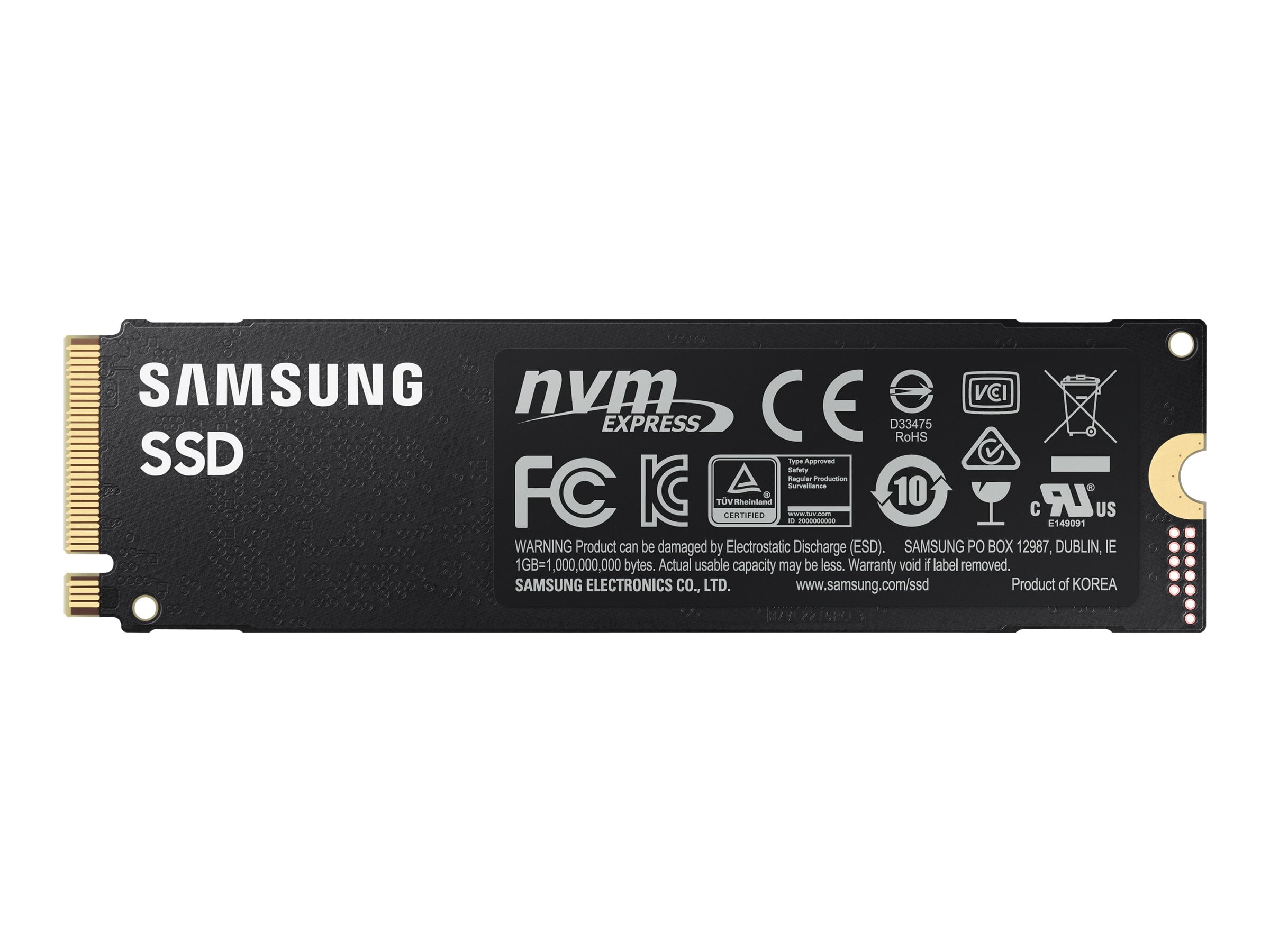 SAMSUNG 980 PRO Series - 2TB PCIe Gen4. X4 NVMe 1.3c - M.2