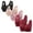 Black, variant on Bras for Women Front Closure Compression Bra for Women 5-Pack Supportive Bras Wireless Underarm Smoothing Retro Full Coverage Brassiere Solid Embroidered Underwear for Lady Athletic XXXL Red