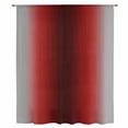 thumbnail image 2 of Dark Red Grey Black Ombre Sheer Curtains 72 Inches Long, Farmhouse Gradient Minimalist Light Filering Curtains, Breathable Simi Curtain Privacy Drapes for Living Room Bedroom Window Treatment, 2 of 9
