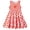 Strawberry Red, variant on Toddler Girls Dresses Sleeveless Tiered Sundress Kids Cute Print Twirly Swing Summer Dress Casual Sun Dress for Little Girls 4-7T