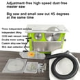 thumbnail image 3 of Dust-Free Composite Saw Lifting Table Saw Multifunctional Woodworking Sliding Table saw Integrated Precision Dust-Free Saw, 3 of 6