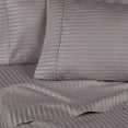 thumbnail image 3 of BNM Ultra Soft Deep Pockets 400 Thread Count Egyptian Cotton Stripe Sheet Set, 3 of 9