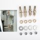 thumbnail image 2 of Kit de bujes y pasadores de bisagra para puerta de coche compatibles con Chevy Silverado Gmc 1999-2007 kaili Sencillez, 2 of 5