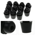 thumbnail image 3 of WRISTBIQUE Car Bumper Pads Rubber Bumpers Black 10Pcs, 3 of 10