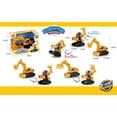 thumbnail image 3 of Excavator Children Deformation Car Robot Toys Engineering Car, 3 of 3