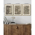 thumbnail image 4 of Drsoum Rustic Famehouse Wall Decor Vintage Tree Art Painting for Office 11x14in3pcs Natural Framed, 4 of 5
