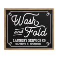 thumbnail image 1 of Decor S21025 Stratton Home Laver & Plier Linge Signe Mur Decor - Noir et Blanc, 1 of 1