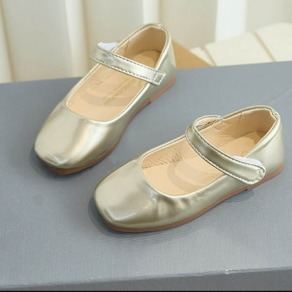 purcolt Girls Mary Jane Flats Dress Shoes Flower Girl Wedding Party School Princess Shoes for Toddler Little Kid/Big Kid Gifts