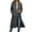 Dark Gray, variant on HOWPAY Long Hoodies for Women Zip up Long Sleeve Solid Color Pullover Hooded Sweatshirts Oversized Casual Comfortable Fall Jacket Coat with Pocket Light Gray L