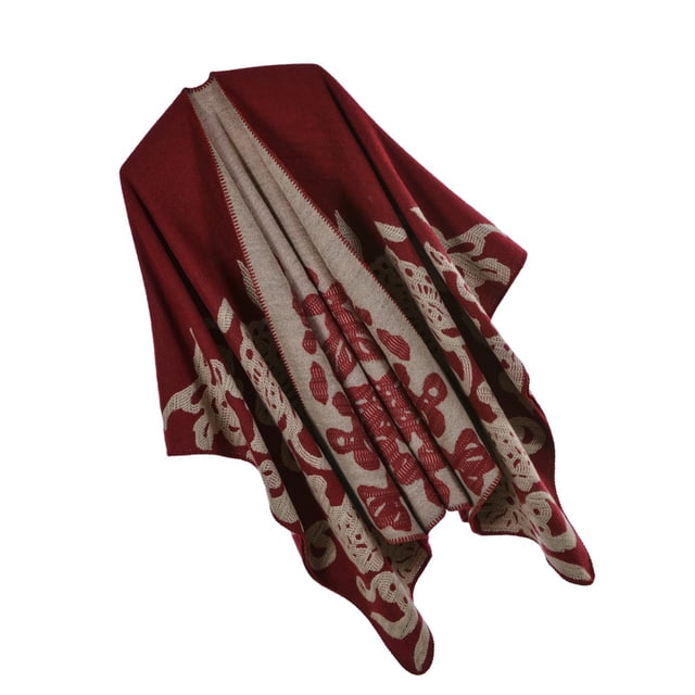 Minnieouse Envoltura para el cuello Bufanda de invierno Ponchos cálidos Cachemira de simulación Multicolor Mantener el calor Cuellos Manta más cálida Accesorios de disfraces Tipo 2 Minnieouse AP007116-02