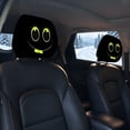 thumbnail image 3 of 2 Pcs Car Headrest Covers, Funny Halloween Car Headrest Cover, Soft Polyester Fabric Stretchy Washable Headrest Protector Universal Fit to All Car Suvs Truck Van, 3 of 7