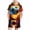 Orange, variant on XUNKUSGA Baby Clothes Boy 2PCS Summer Clothes Cute Printing Short Sleeve Hooded T-Shirt and Shorts Outfit for 5-12 Years Soft Breathable Set for Kids,Blue,5-6 Years