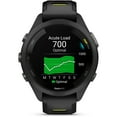 thumbnail image 4 of Garmin Forerunner 265S Running Smartwatch, Colorful AMOLED Display, Training Metrics and Recovery Insights, Black and Amp Yellow, 4 of 6