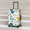 thumbnail image 3 of Wukai Childish Dinosaur Elastic Luggage Cover: Personalized Protection for Your Suitcase - Fits 19~29-inch, Washable & Durable Travel Companion-, 3 of 8