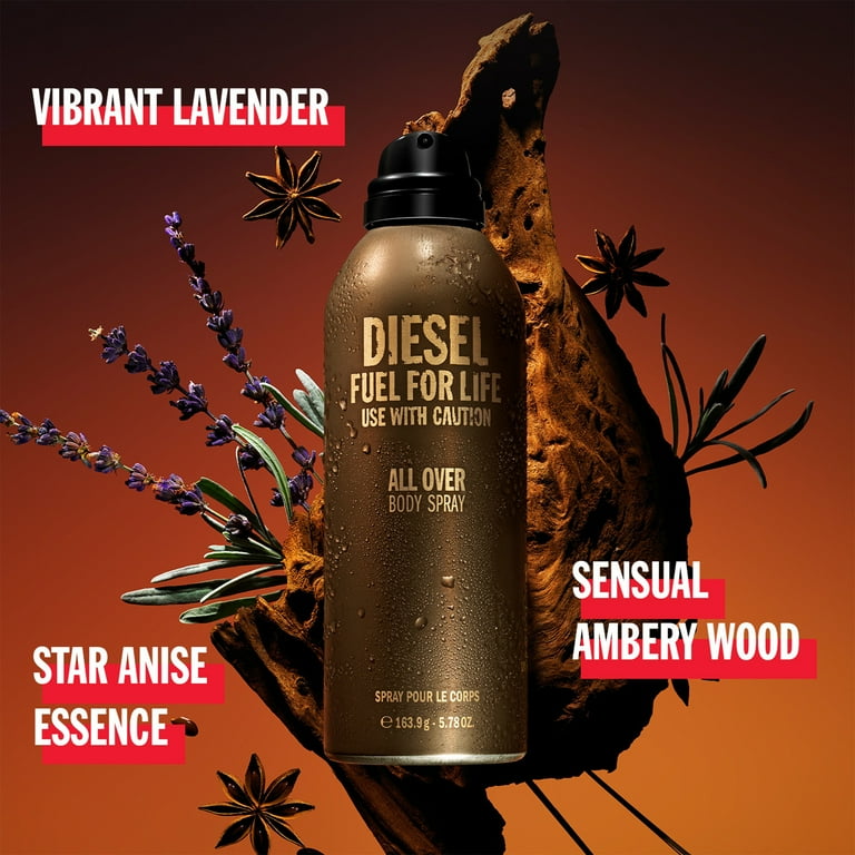 Diesel Fuel for Life Body Spray for Men, 5.8 oz - Walmart.com