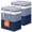 BlueGrey, variant on TickJOY 2-Pack 100L Collapsible Laundry Basket with Handles, Large Capacity, Waterproof Freestanding Laundry Hamper, Tall Clothes Hamper for Storage in Dorm, Home, Camping - Gradient Blue