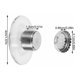 thumbnail image 2 of Set de 6 jaboneras magnéticas con ventosas, diseñadas para usar sin taladrar. Estas jaboneras magnéticas son adecuadas para el baño, el lavabo, la bañera y la cocina., 2 of 5