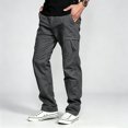 thumbnail image 2 of Men Cargo Pants Stretch Breathable Multi Storage Reinforced Hiking Outdoor Work Pants S-XL, 2 of 10