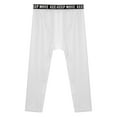 thumbnail image 6 of Manyakai Compression Pants for Men Workout Running Leggings Tights Thermal Base Layer Athletic White L, 6 of 7