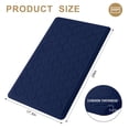 thumbnail image 2 of Buganda Kitchen Mats for Floor, Anti Fatigue Cushioned Kitchen Rugs, Non Slip Waterproof Floor Mats for in Front of Sink,17.3"x29", Navy Blue, 2 of 9
