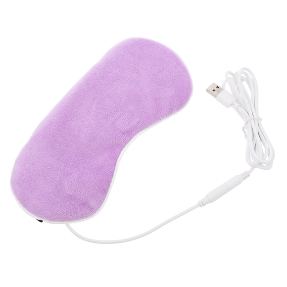 1 juego de mascarillas térmicas para ojos con almohadilla térmica eléctrica USB para ojos, compresas calientes para dormir, mascarillas reutilizables que bloquean el calor para dormir