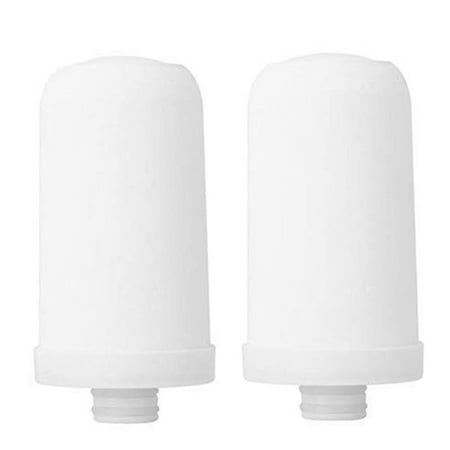 

2PCS Ceramic Filter Water Tap Filtration Tap Water Filter Replacement Kitchen Faucet Purifier