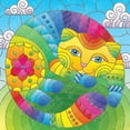 thumbnail image 2 of Casse-Tête Chat dans le Cercle 1023 Pcs, 2 of 2